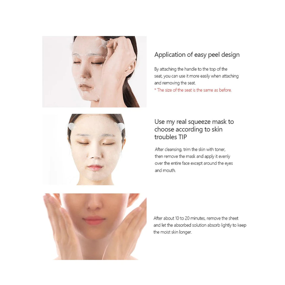 innisfree - *My Real Squeeze Mask EX 1pc(Lime)(8809612846257)
