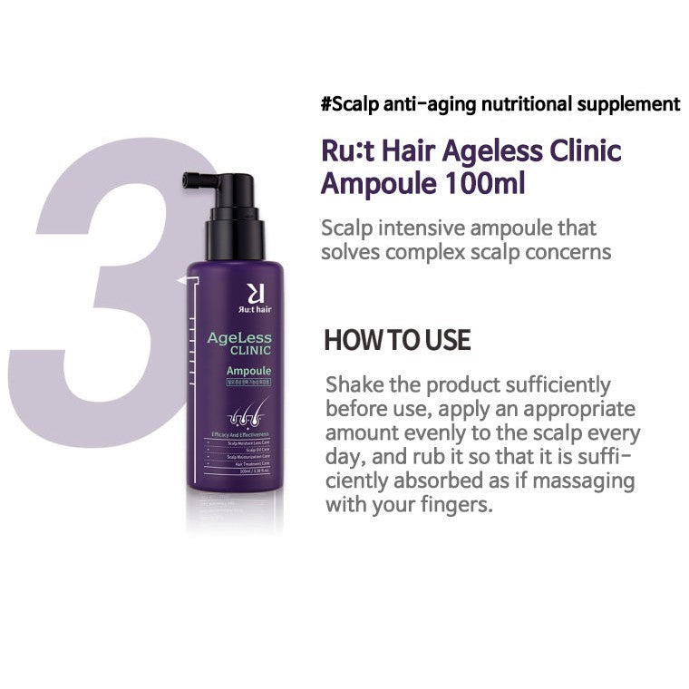 Ru:t hair - *AgeLess Clinic Ampoule 100ml(8809747820047)