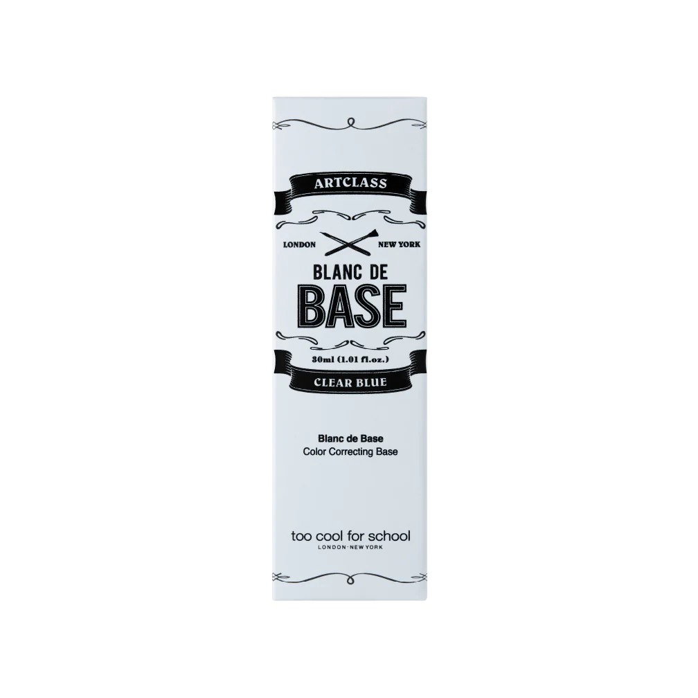too cool for school - *【Blue】Artclass Blanc de Base Color Correcting Base #1 Clear Blue 30ml(8809658629449)[Parallel Import