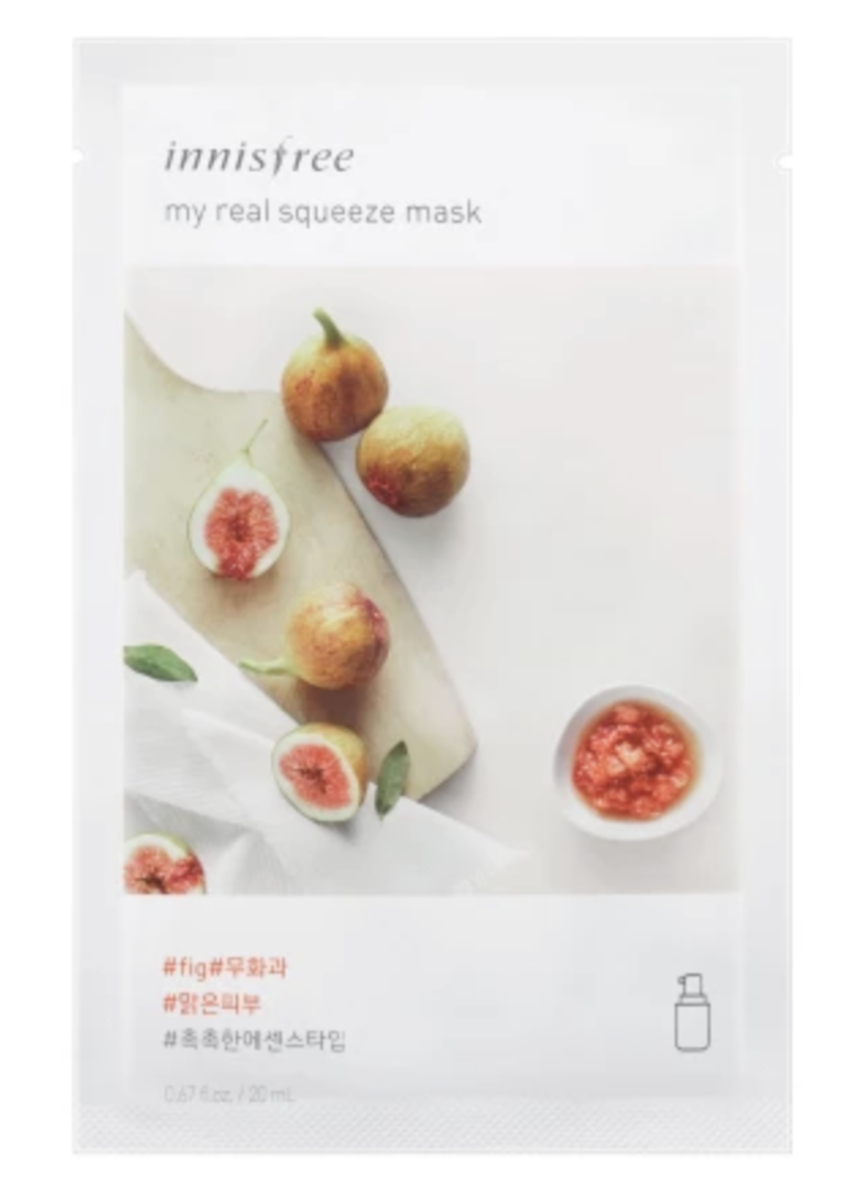 innisfree - *My Real Squeeze Mask EX 1pc(Fig)(8809612848367)