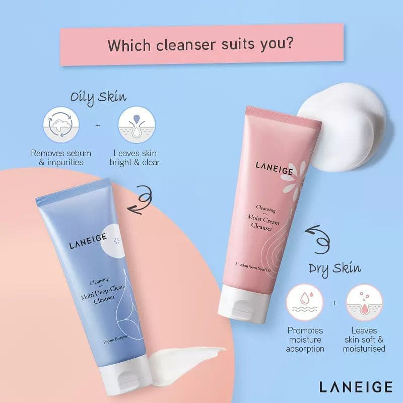 Laneige - *Multi Deep-Clean Cleanser 150ml(8809643040501)