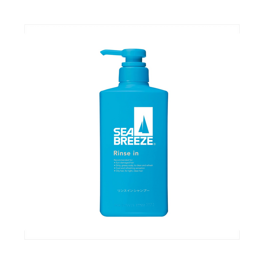 [Worldwide]*Sea Breeze Rinse In Shampoo(Cool Refreshing Natural Aid) 490ml(4550516491725)[Parallel Import]
