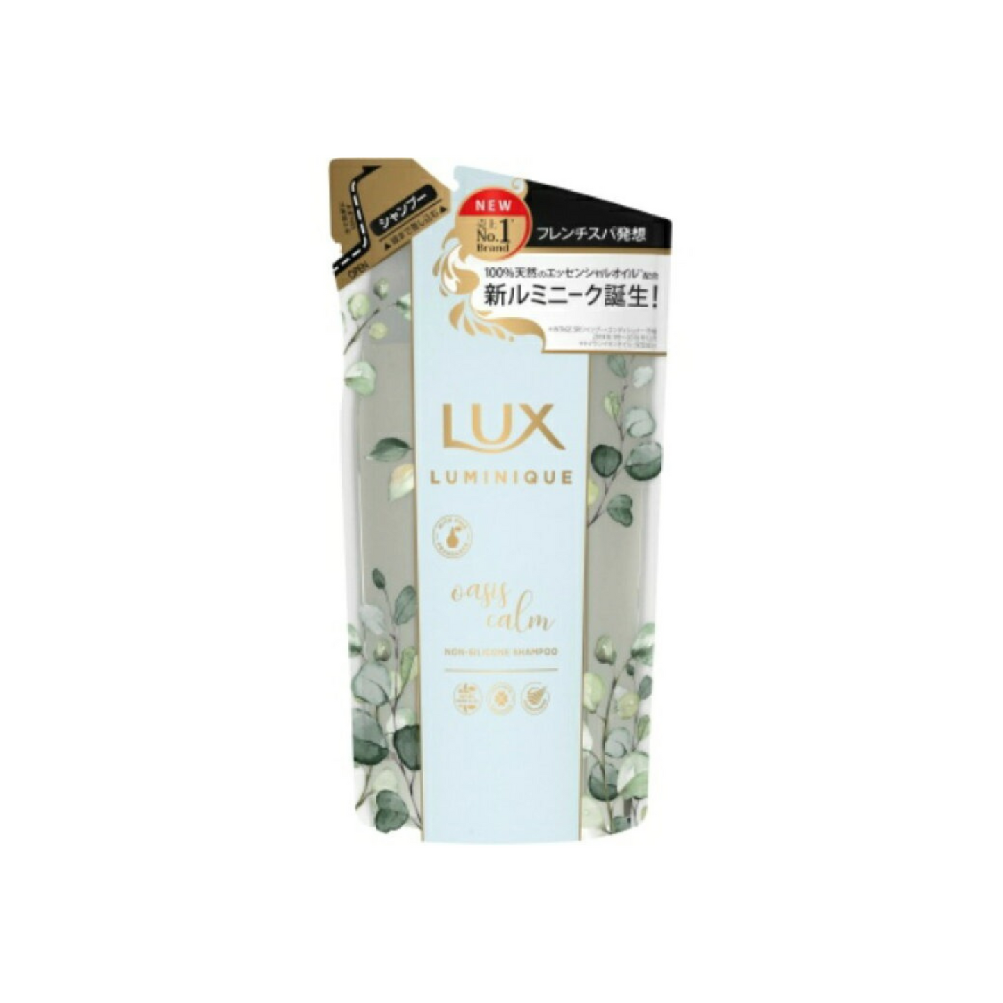 [Worldwide]*Luminique Oasis Calm Non-silicone Shampoo refill 350g(4902111759555)[Parallel Import]