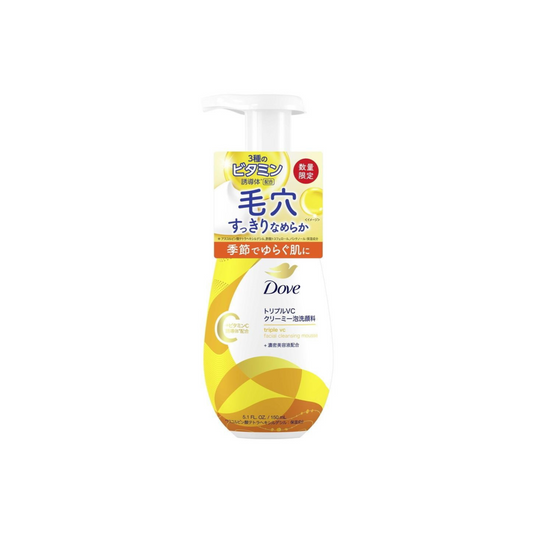 [Worldwide]*Triple VC Creamy Foam Face wash body 150ml(4902111777795)[Parallel Import]