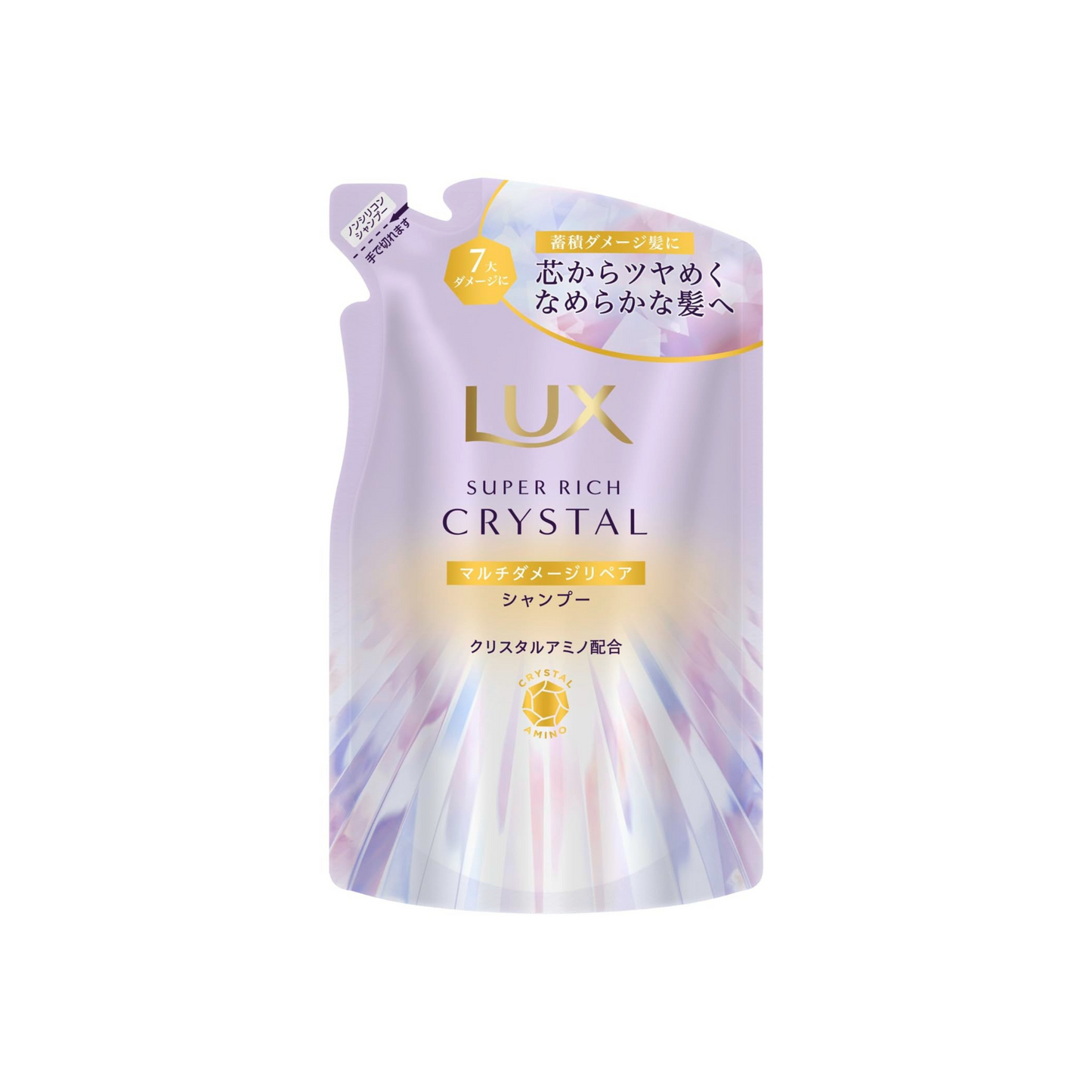 [Worldwide]*[Multi-Damage Repair]Super Rich Crystal Shampoo Refill 300g(4902111778822)[Parallel Import]