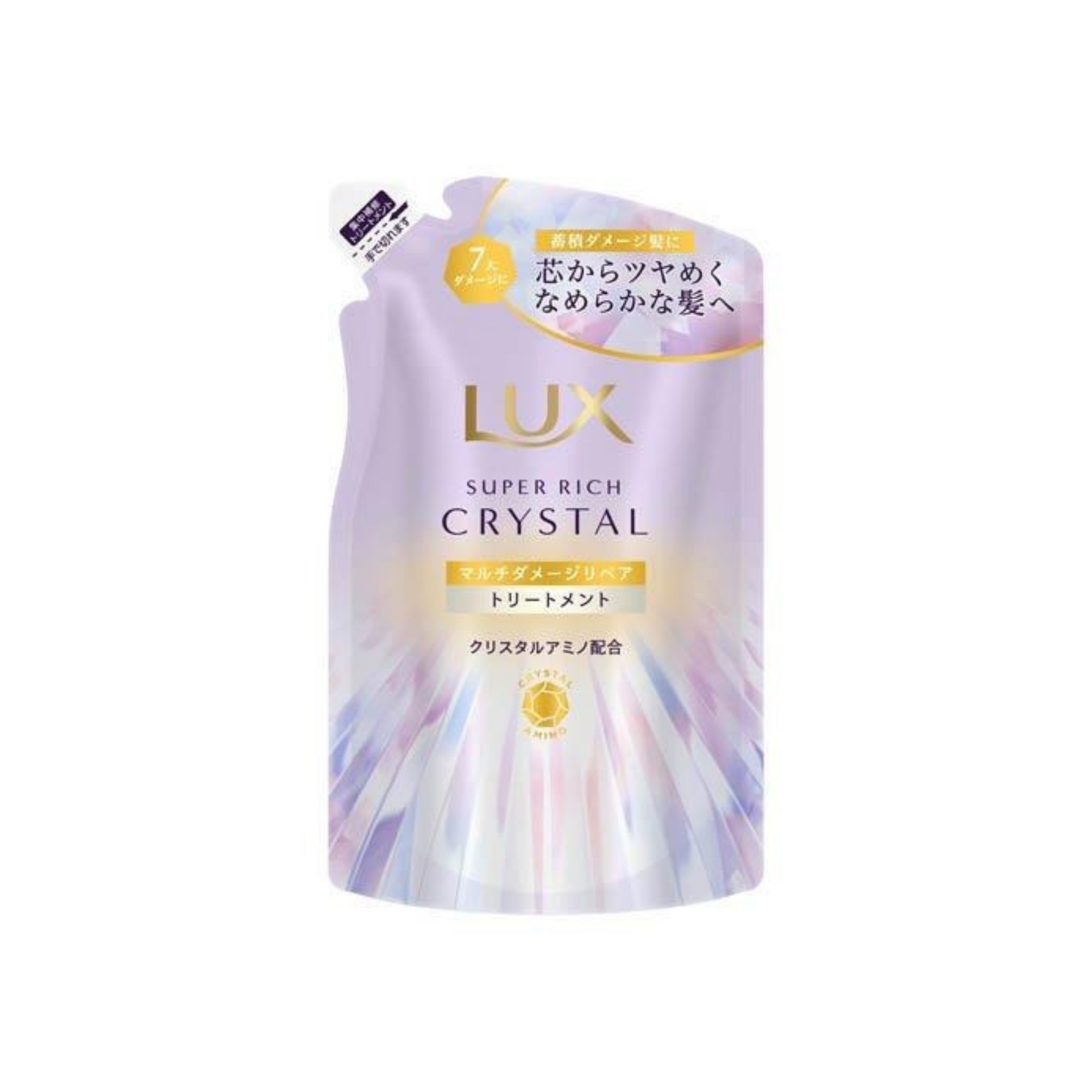[Worldwide]*[Multi-Damage Repair]Super Rich Crystal Conditioner Refill 300g(4902111778846)[Parallel Import]