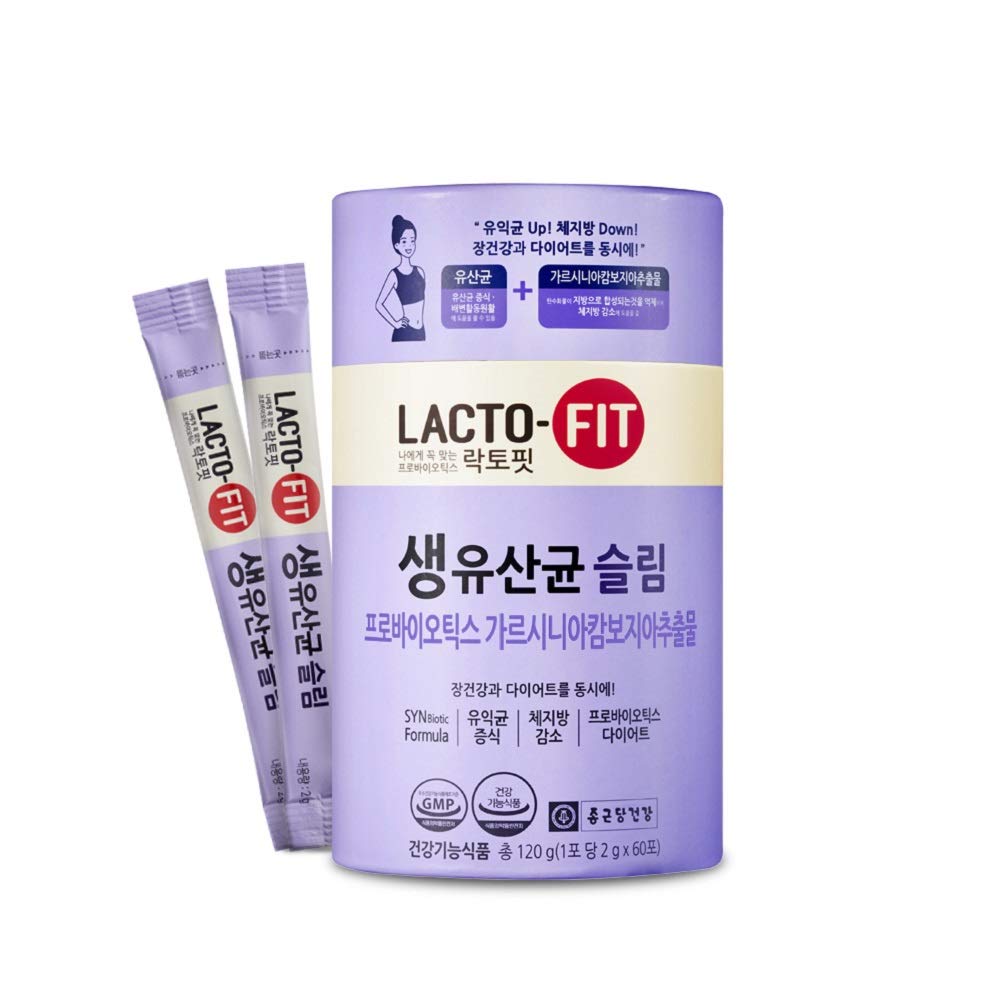 LACTO-FIT - *LACTO-FIT Intestinal Health Probiotics (1 Box 60 Bars)-Purple(8805915664819)