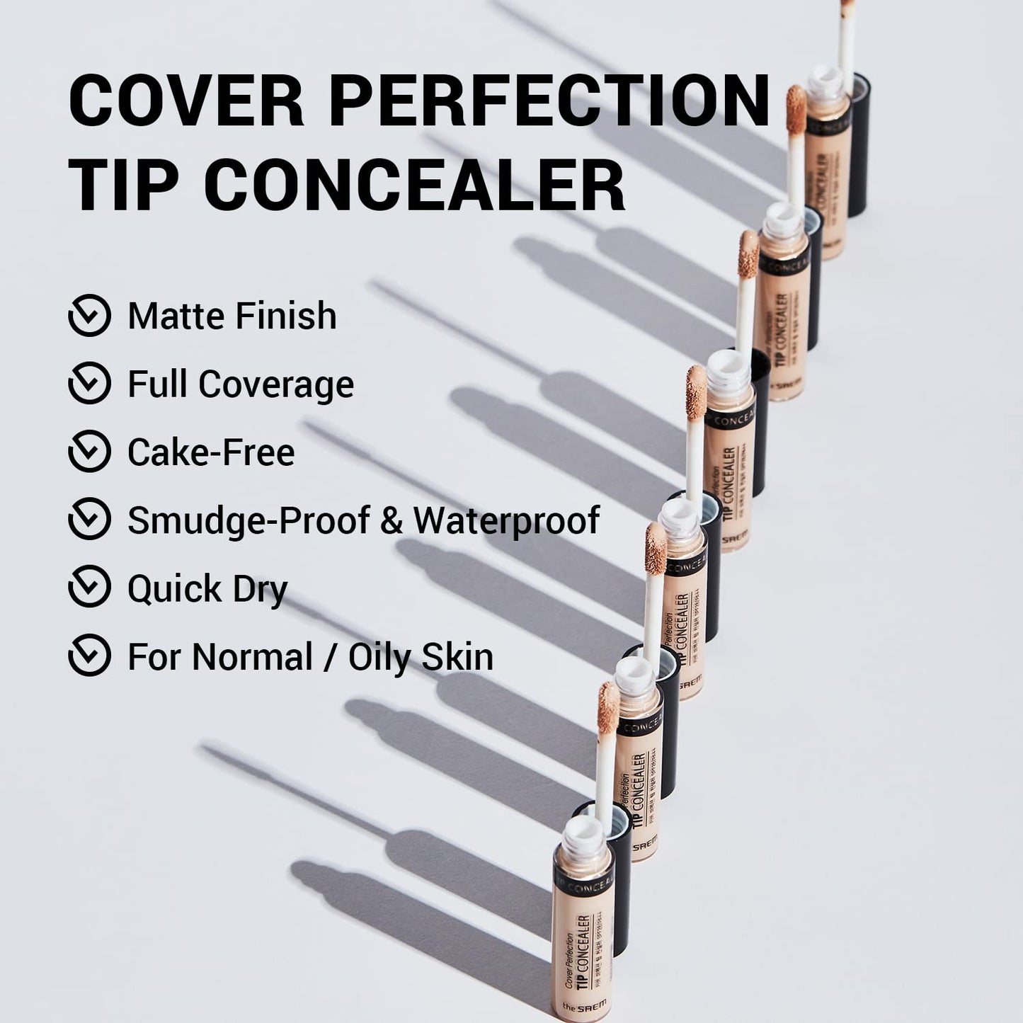 The Saem - *Cover Perfection Tip Concealer 6.5g #1.5 (880616412126901)