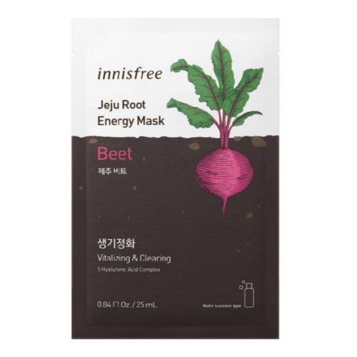 innisfree - *Jeju Root Energy Mask 1pc(Beet)(8809652901916)