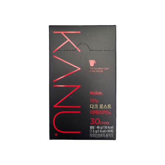 [Worldwide]*KANU*Gong Yoo Maxim Dark Roast Coffee Mix (30 Sticks)[Americano](8801037049565) [Parallel Import]