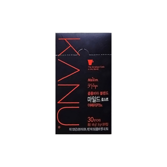 [Worldwide]*KANU*Gong Yoo Maxim Mild Roast Coffee Mix (30 Sticks)[Americano](8801037049596) [Parallel Import]