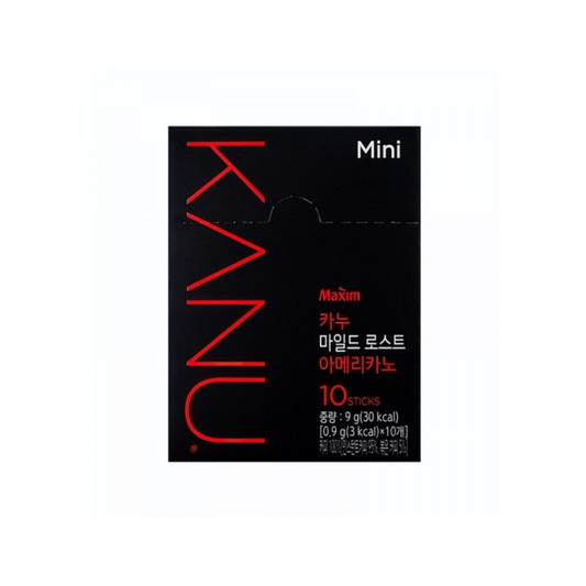 [Worldwide]*KANU*Gong Yoo Maxim Mini Mild Roast Coffee Mix (10 Sticks)[Americano](8801037053425) [Parallel Import]