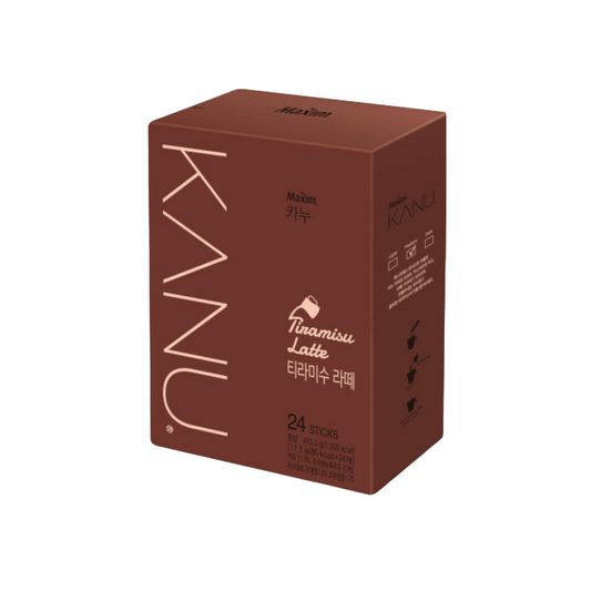 [Worldwide]*KANU*Gong Yoo Maxim Tiramisu Latte (24 Sticks)(8801037075526) [Parallel Import]