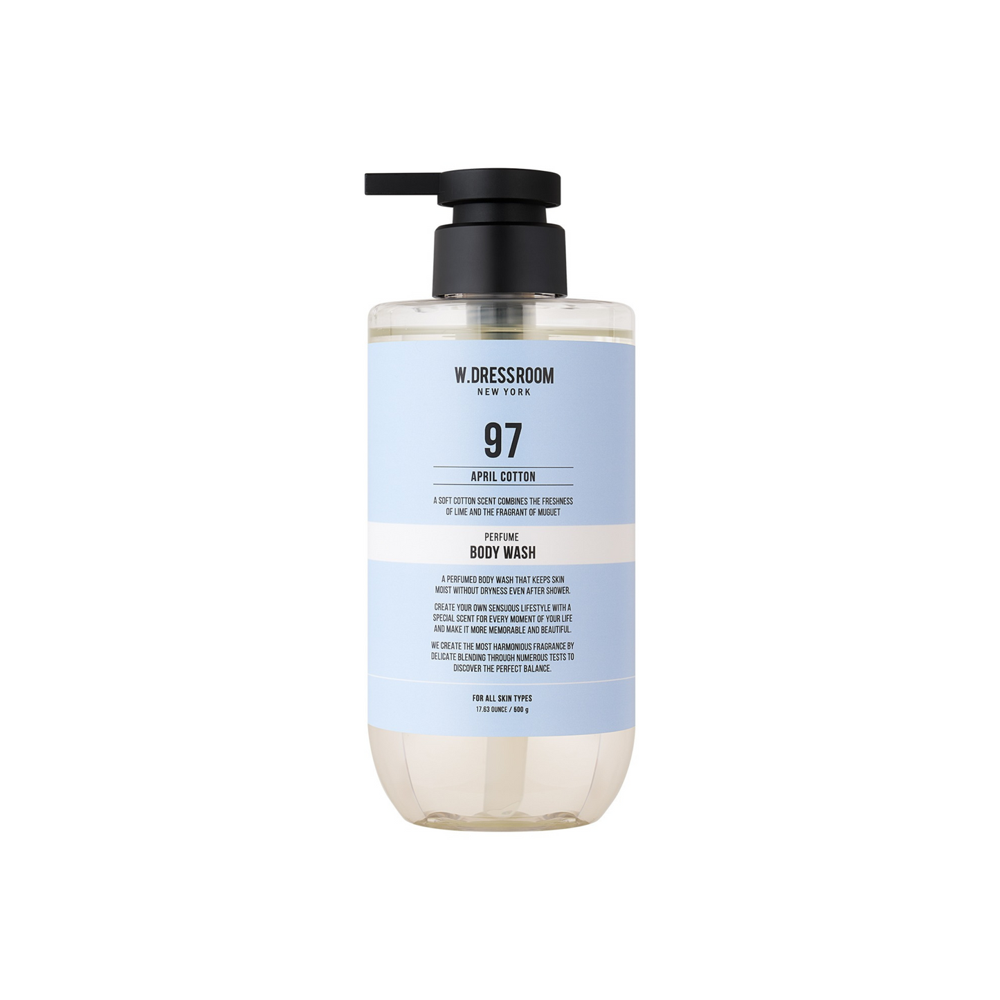 [Worldwide]*Moisturizing Perfume Body Wash (No.97 April Cotton) 500ml(8805301009668)[Parallel Import]