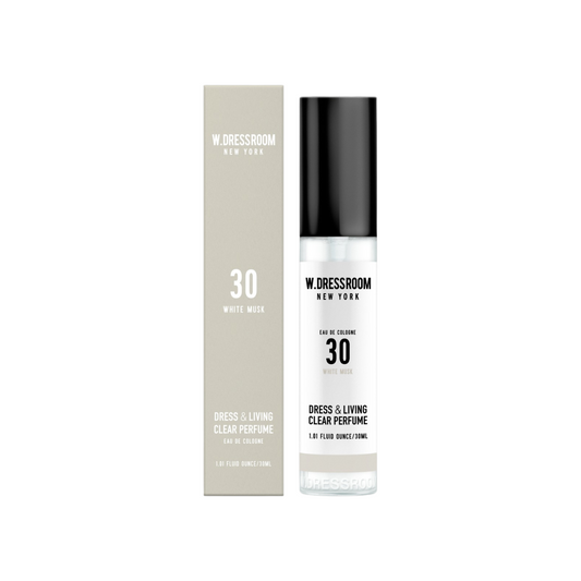 [Worldwide]*W.dressroom*Dress & Living Clear Perfume (No.30 White Musk) 30ml(8805301011265)[Parallel Import]