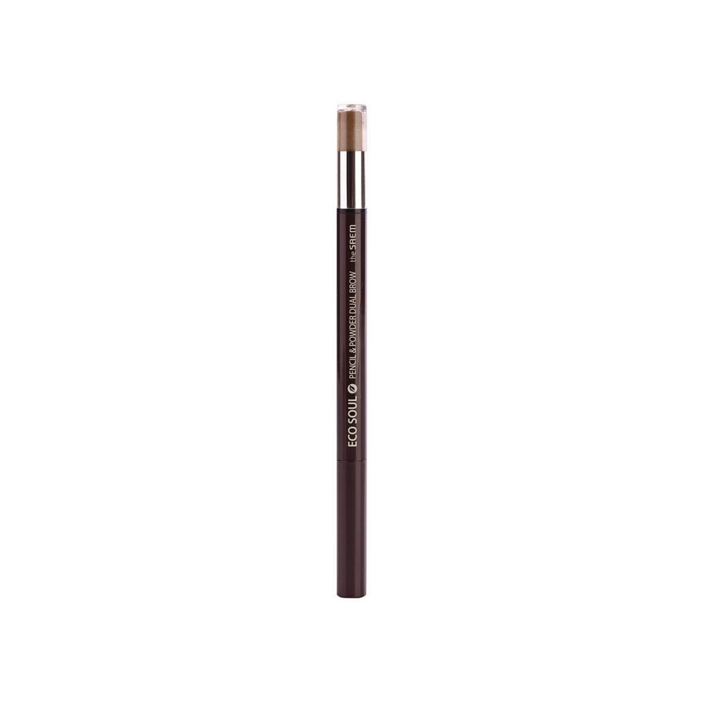 [Worldwide]*The saem*#2 Deep Brown/Eco soul pencil & powder dual brow(8806164134757)[Parallel Import]