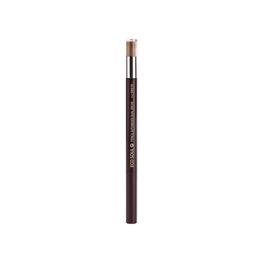 [Worldwide]*The saem*#2 Deep Brown/Eco soul pencil & powder dual brow(8806164134757)[Parallel Import]