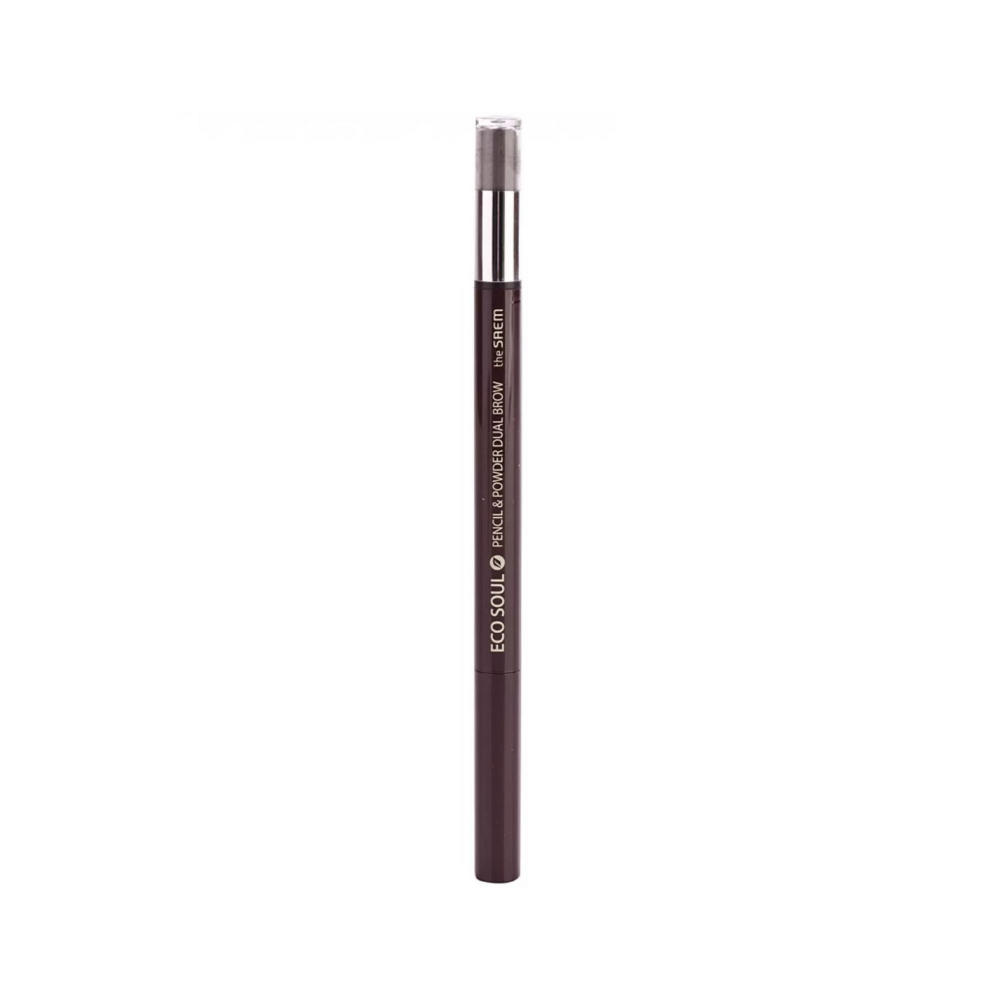 [Worldwide]*The saem*#3 Deep Gray/Eco soul pencil & powder dual brow(8806164134764)[Parallel Import]