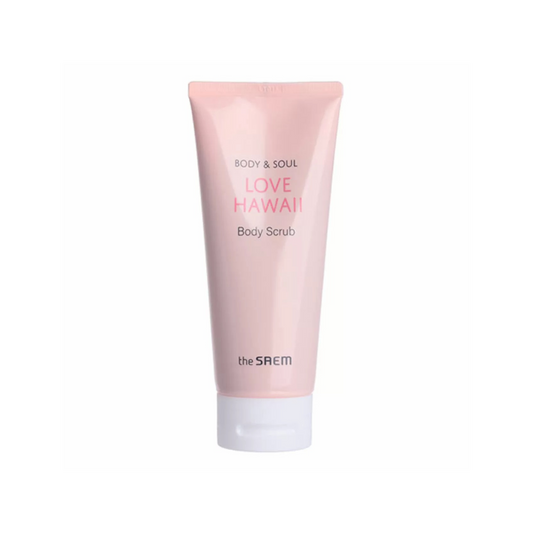 [Worldwide]*The saem*Body & Soul Love Hawaii Body Scrub 200ml(8806164166956)[Parallel Import]