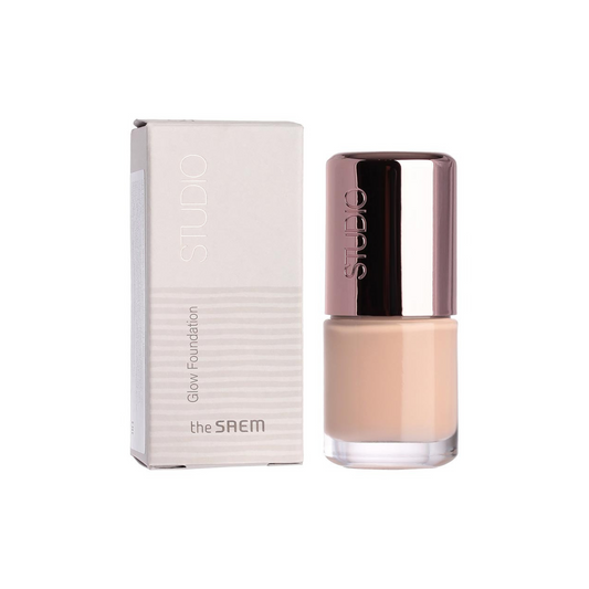 [Worldwide]*The saem*C21/Studio Glow Foundation 10ml(8806164168622)[Parallel Import]