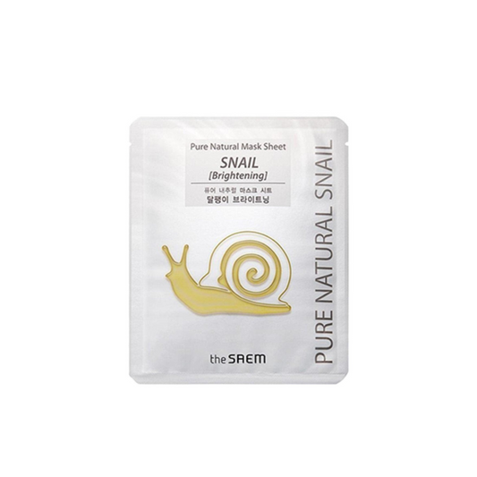 [Worldwide]*Pure Natural Snail Mask Sheet 1pc(8806164179772)[Parallel Import]