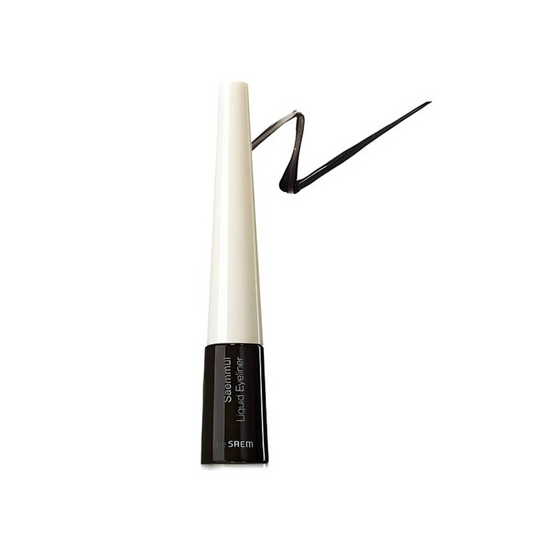 [Worldwide]*The saem*01 Deep Black/Saemmul Liquid Eyeliner(8806164181096)[Parallel Import]