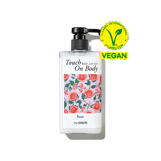 [Worldwide]*Touch On Body Rose Body Lotion 300ml (8806164182246)[Parallel Import]