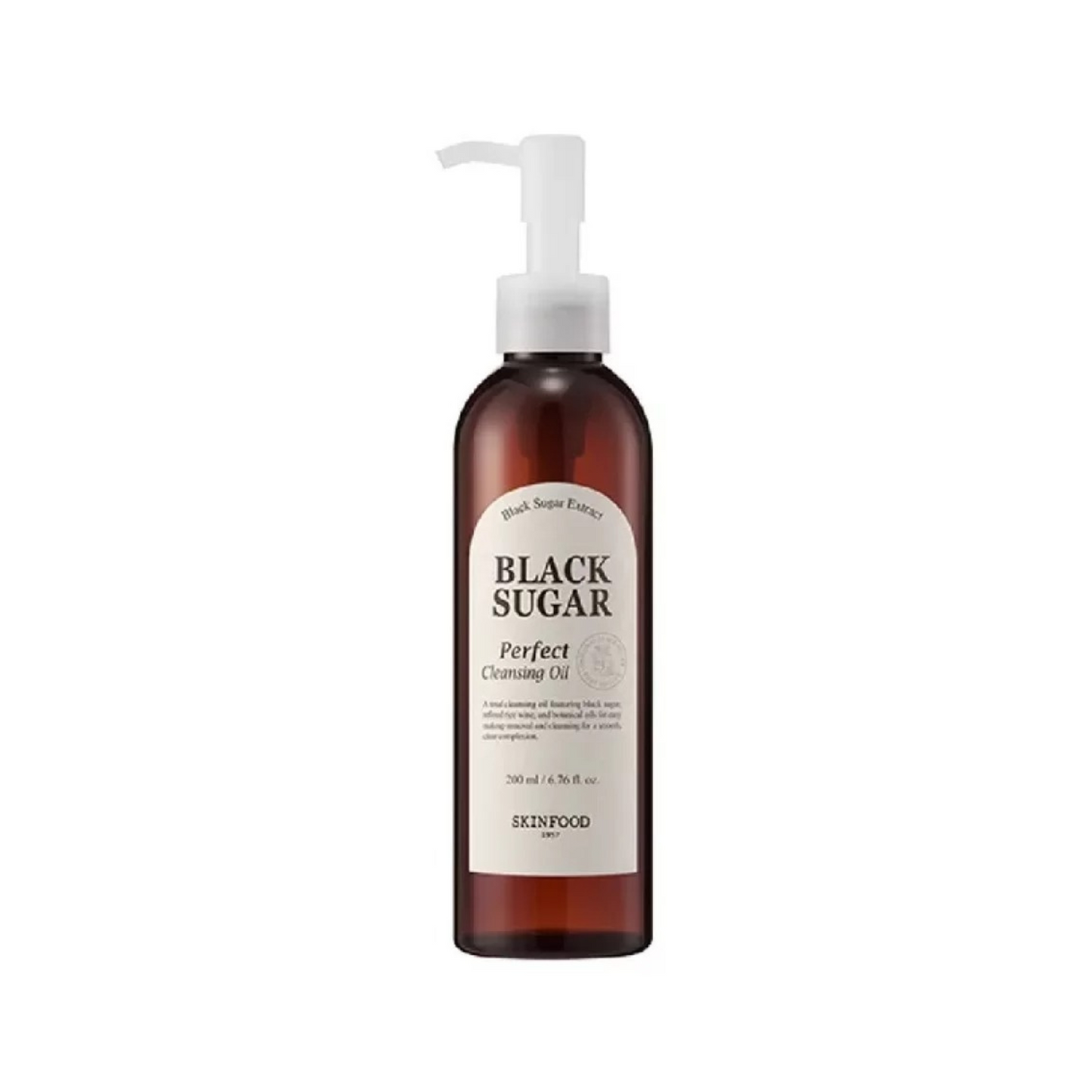 [Worldwide]*Skinfood*Black Sugar Perfect Cleansing Oil 200ml (8809032673464)[Parallel Import]