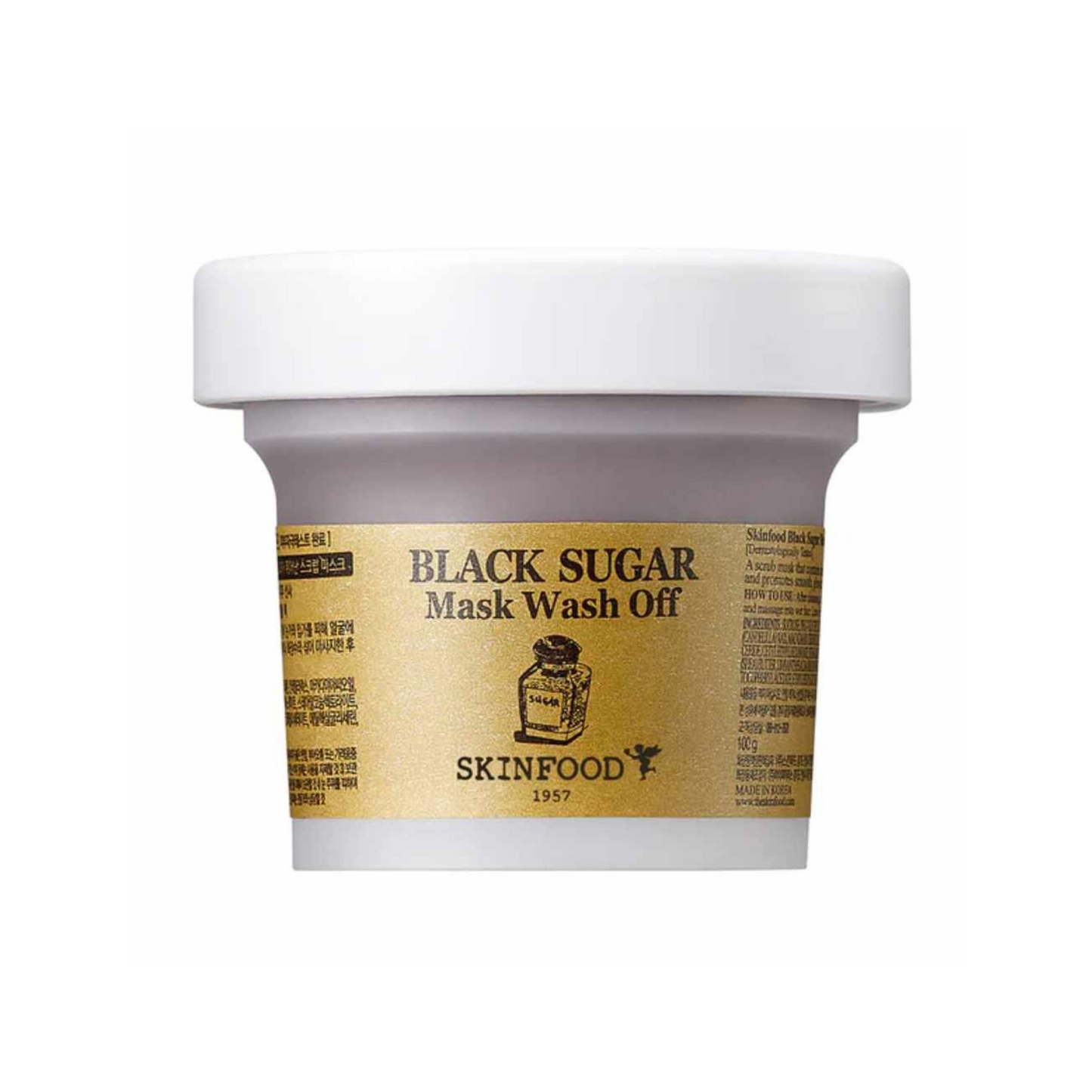 [Worldwide]*Skinfood*Black Sugar Mask Wash Off 100g(8809032673754) [Parallel Import]