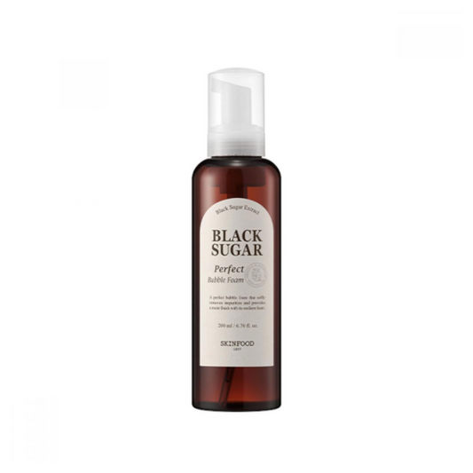 [Worldwide]*Skinfood*Black Sugar Perfect Bubble Foam 200ml(8809032674171) [Parallel Import]
