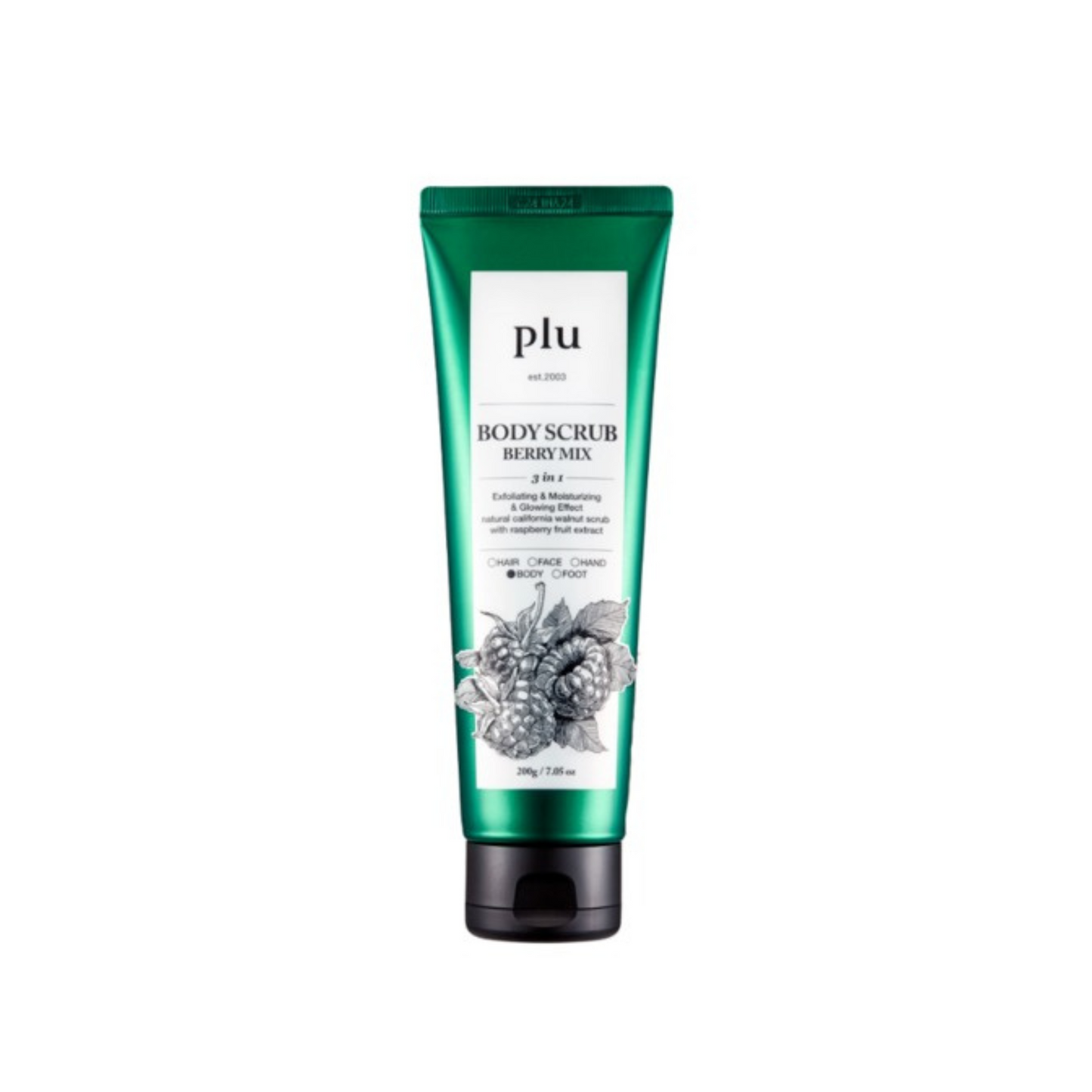 [Worldwide]*Plu*Body Scrub Berry Mix (3 In 1) 200g (8809237074691)[Parallel Import]
