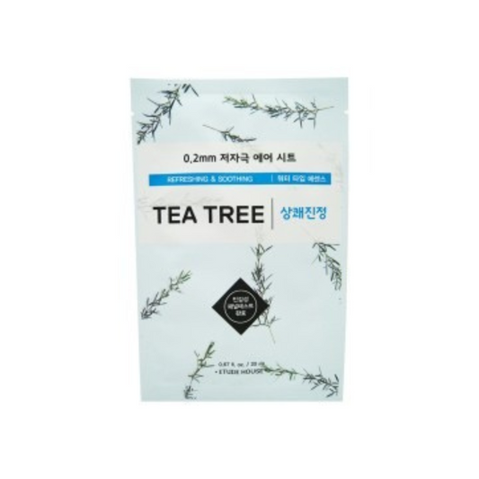 [Worldwide]*Etude*0.2 Therapy Air Mask 1pc(Tea Tree)(8809668016246)[Parallel Import]
