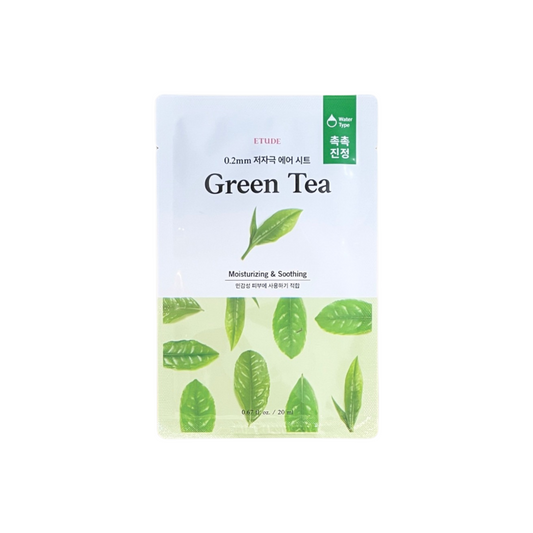 [Worldwide]*Etude*0.2 Therapy Air Mask 1pc(Green Tea)(8809668016253)[Parallel Import]