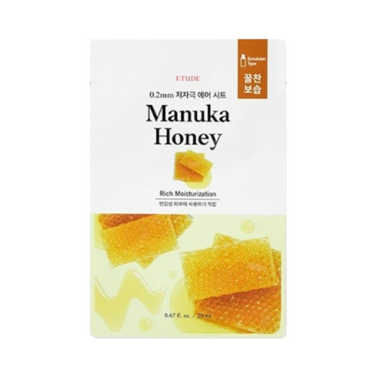 [Worldwide]*Etude*0.2 Therapy Air Mask 1pc(Manuka Honey)(8809668016321)[Parallel Import]