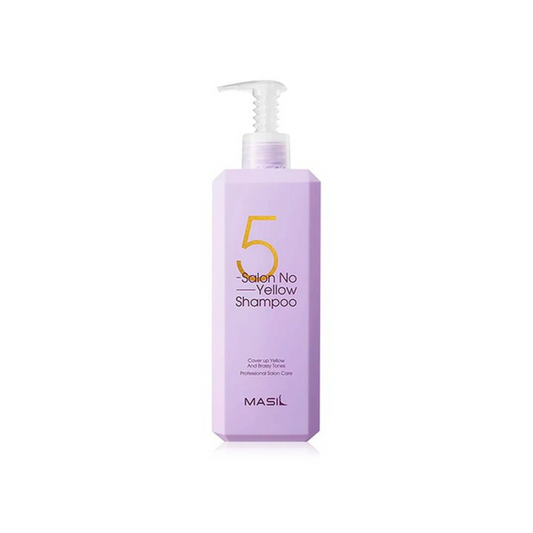 [Worldwide]*Masil*5 Salon No Yellow Shampoo 500ml(8809744061191)[Exp:10/01/27][Parallel Import]