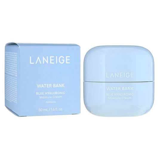 [Worldwide]*Water Bank Blue Hyaluronic Moisture Cream 50ml(For Dry Skin) (8809803572255)[Parallel Import]