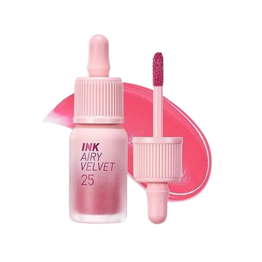 [Worldwide] Peripera *Lip Tint*#25 Zazzy Peach/Ink Airy Velvet Lip Tint 4g(8809828419757)[Parallel Import]