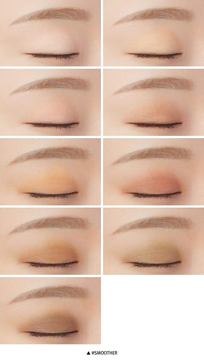 *Mood Recipe Multi Eye Color Palette 8.0g #Smoother(8809437396784)[Parallel Import]