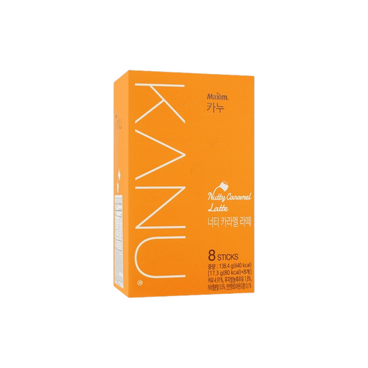 [Worldwide]*Maxim Nutty Caramel Latte(8 Sticks)[Parallel Import]