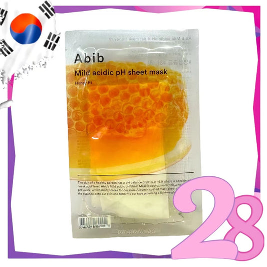 Abib - *【3片】弱酸性PH綿羊面膜（蜜糖版）(8809030733344)[平行進口] 