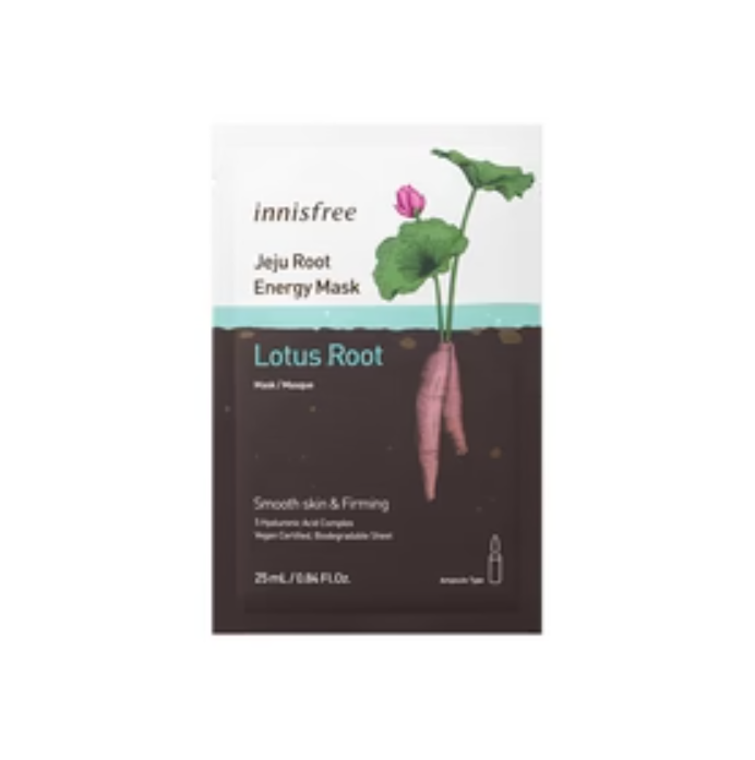 innisfree - *Jeju Root Energy Mask 1pc(Lotus Root)(8809652901947)