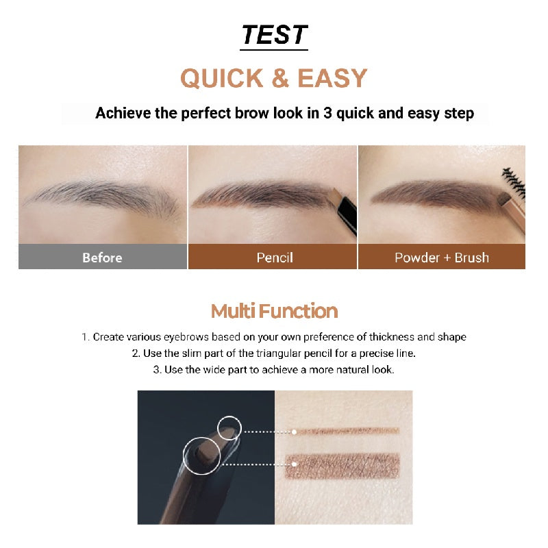 *Brow Maker 0.4g/0.2g #2 Greige(8801046298541)[Parallel Import]