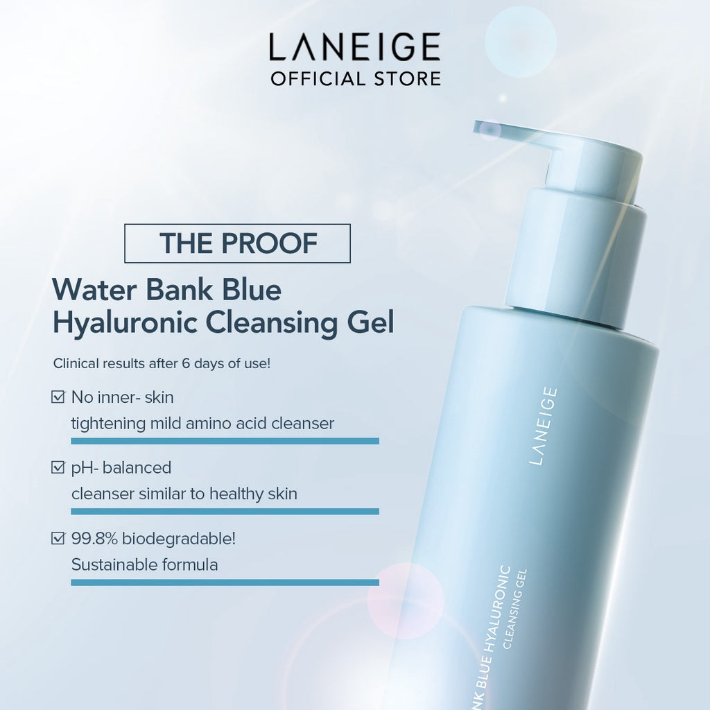 Laneige - *Waterbank Blue HA Cleansing Gel 200ml(8809803511087)