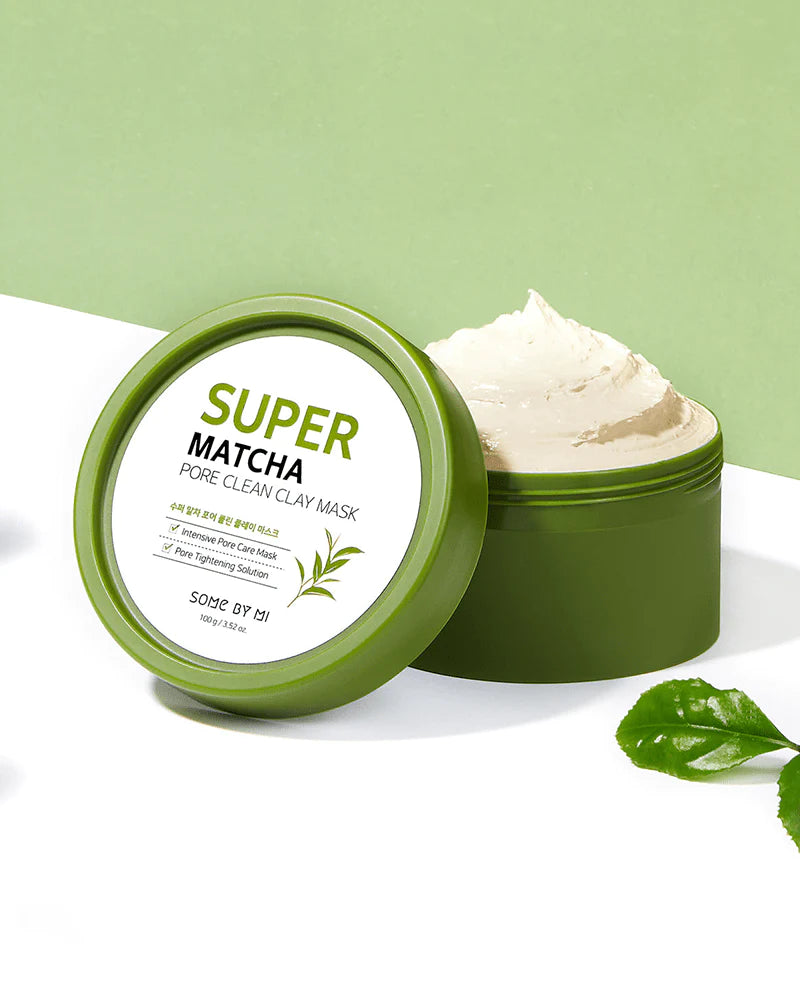 SOME BY MI - *Super Matcha Pore Clean Clay Mask 100g(8809647391074)]