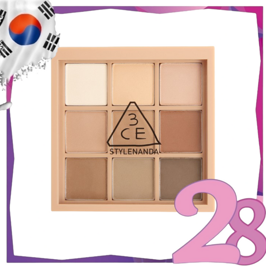*Mood Recipe Multi Eye Color Palette 8.0g #Smoother(8809437396784)[Parallel Import]