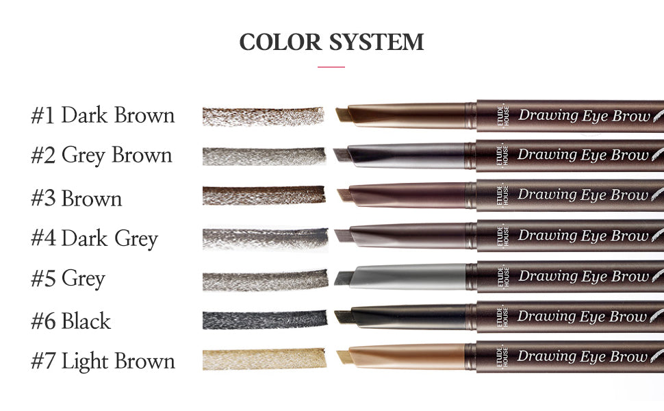 Etude House - *Drawing Eye Brow Pencil(#07 Light Brown)(8809668022513)