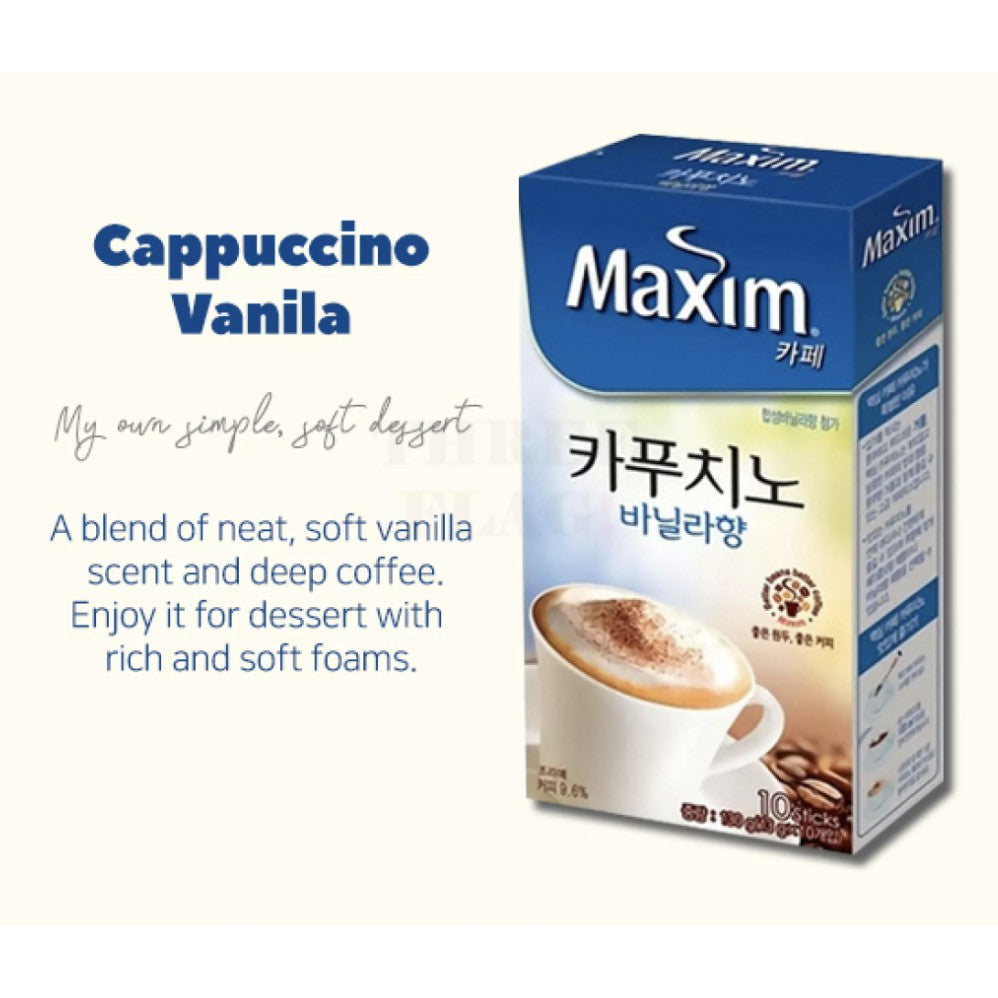 DONGSUH - *Maxim Cappuccino Vanilla 10 Sticks(8801037056969)