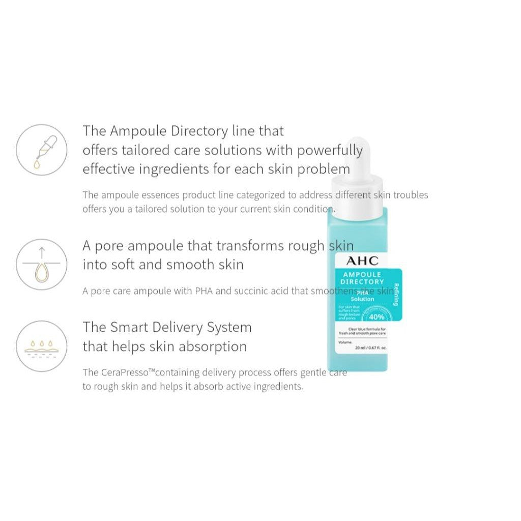 AHC - *Ampoule Directory PHA Solution 20ml(8809611688322) [Parallel Import]