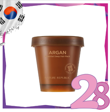 Nature Republic - *Argan Essential Deep Care Hair Pack 200ml(8806173462445)