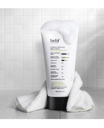 BELIF - *Creamy Cleansing Foam Moist 160ml(8801051925814)